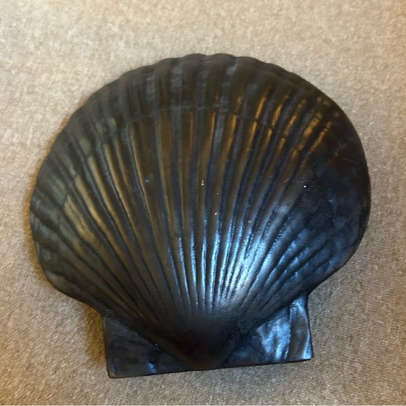 Stunning Michael Healy Vintage Signed Scallop Door Knocker - Oiled Bronze - Picture 9 of 9